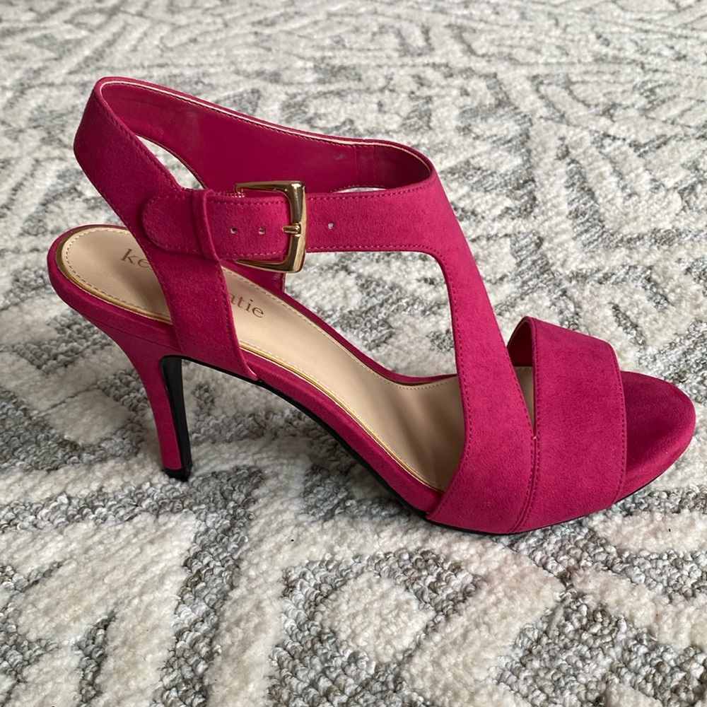 Fuschia Sandal Heels